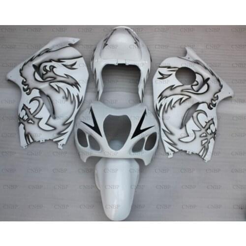 Gsx 1300R 1997 - 2007 Fairing Kits Gsx 1300R 1999 Body Kits GSXR 1300 1998 Black White Fairing Kits