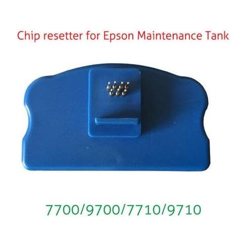 New arrival 7700 Maintenance Tank Chip Resetter For Epson Stylus Pro 7700 9700 7710 9710 Printer Maintenance Tank Chip Resetter