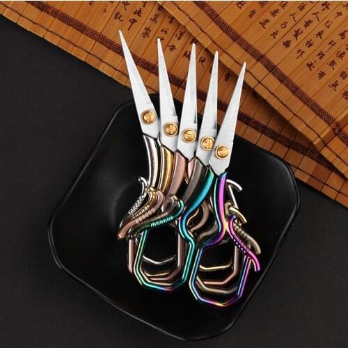 1Pcs Retro Embroidery Scissors Handicraft Craft Vintage Cross European Fabric Scissor Stitch DIY Sewing Tailor Cutter