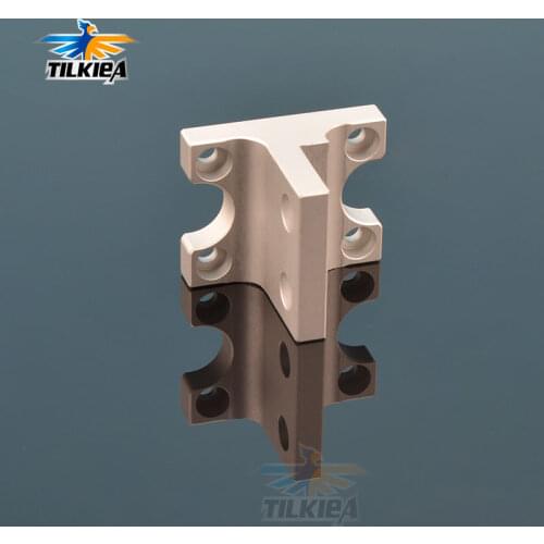 Aluminum Alloy RC Gasoline Vessel Racing O Boat Large Rudder Water Pickup Parts T Type Rudder Base