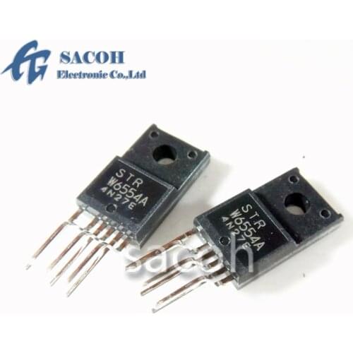 Original 10PCS/Lot STRW6554A W6554A STRW6554 or STRW6553A STRW6553 STRW6556A STRW6556 TO-220F-6 Switching Regulator