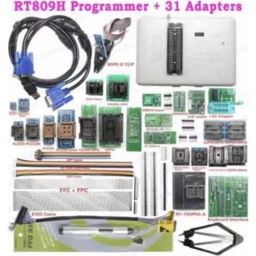 RT-809H UNIVERSAL INTEGRATED PROGRAMMER + 31 NEO-SOCKET SAVE ON