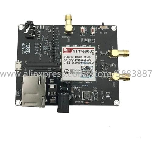 SIMCOM SIM7600JC-H breakout board 4G LTE Cat4 Mulit band module B1/B3/B8/B18/B19/B26 brand Original module weld for Japan