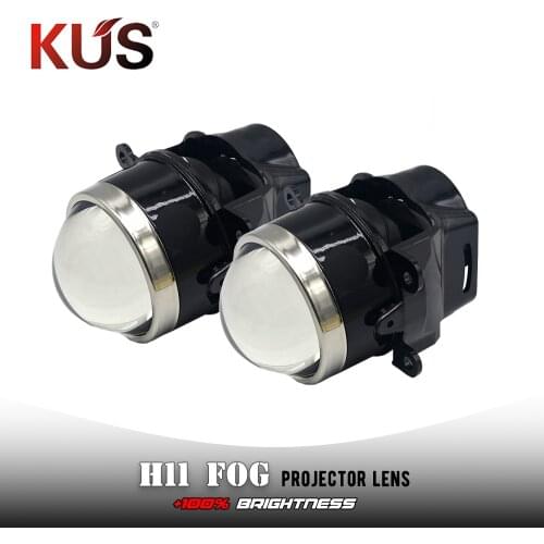 3.0 inch Car-Styling HID Fog Bi Xenon Projector Lens Hi/ Lo Beam With Bracket Universal Fog Lamp Use h11 bulbs hid retrofit