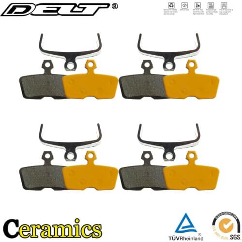 4 Pair Ceramics Mountain Bicycle Bike Disc Brake Pads For SRAM AVID Code R 2011-2014 Part Accessories