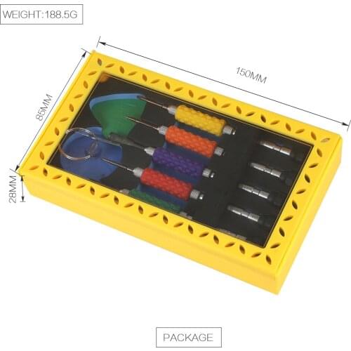 BES-669s Mobile Phone Opening Repair Screwdrivers Set Non-slip Precision Screwdriver for Smartphone Disassemble Tools