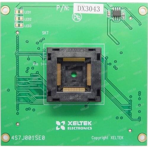 Free shipping 100% Original New DX3043 Adapter For XELTEK SUPERPRO 6100/6100N Programmer DX3043 Socket