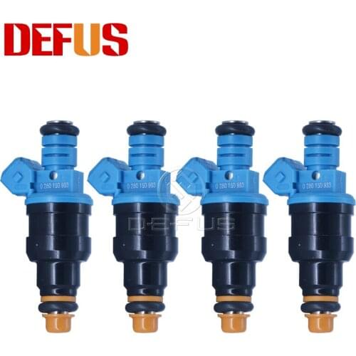 DEFUS Nozzle 4X 0280150983 Fuel Injector Bico For Daewoo Espero 2.0L 1993- NEW Arrival 1.0