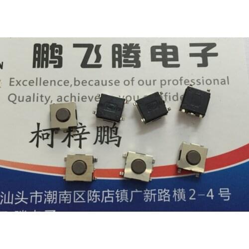 10PCS/lot SKHMPSE010 Imported Japanese ALPS touch switch 6*6*3.1 SMD 5 feet notebook commonly used switch buttons