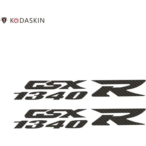 KODASKIN Carbon Stickers Motorcycle 2D Black Decals for Suzuki for SUZUKI GSXR GSX-R 1340