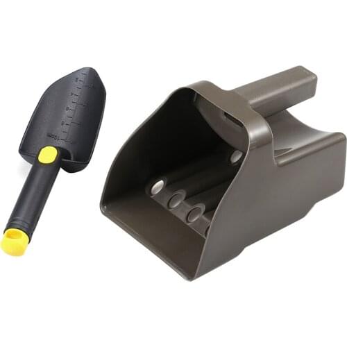 Hot Metal Detector Sand Scoop and Shovel Set Digging Tool Accessories for Underground Metal Detecting Gold Treasure Detector