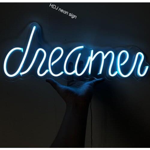 Custom Outdoor Led Flex Neon Sign light l Art Pub Club Wall Hanging for Sign decor Pink for Room party