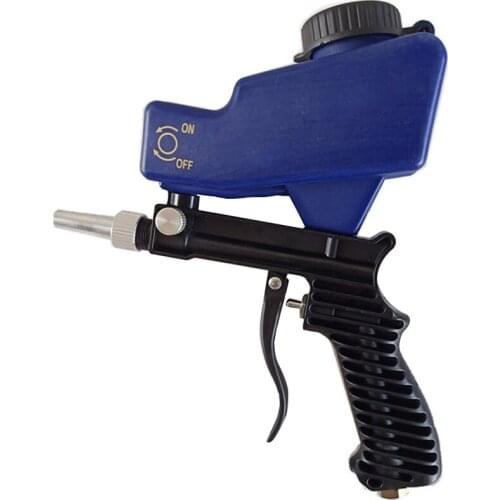 New Gravity Sandblasting Gun Pneumatic Sandblasting Set Rust Blasting Device Adjustable Sand Blasting Machine Spray Gun
