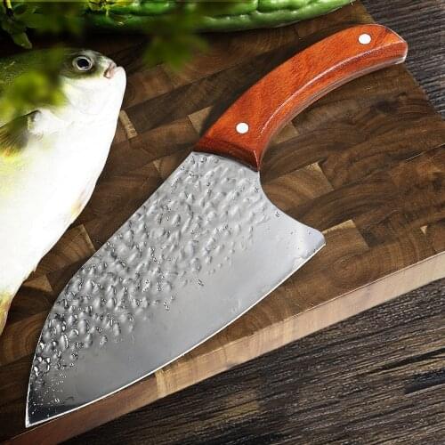 Hotel Fish Knife 5Cr15mov Stainless Steel Slicing Knives Non-stick Blade Slicing Neat Vegetable Lady Use Chef Knife Sharp Blade