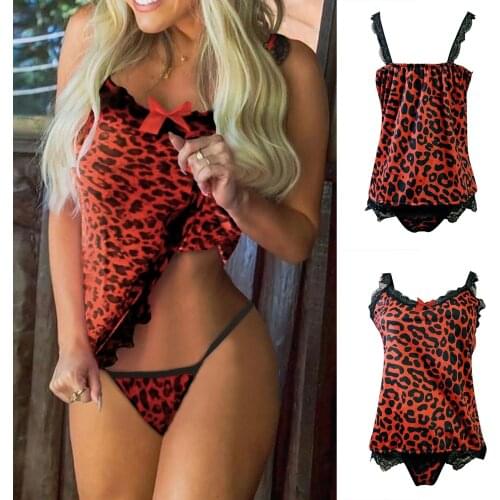 Sexy Summer Sleeveless Pajamas Sets Women for Spaghetti Strap 2pcs Cami Top Shorts Nightwear Bowknot Lace Nighties