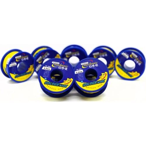 MECHANIC SX862 Solder Wire 0.3/0.4/0.5/0.6/0.8/1.0/1.2mm Double Rosin Core Solder Flux For PCB Board Welding Soldering Tin Wire