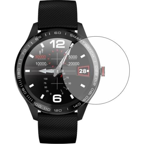 3pcs Transparent Protective Film Guard For LEMFO Hold mi UTELITE L9 Smart Watch Screen Protector Cover Smartwatch Protection