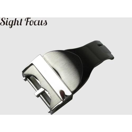 Heavy Duty Stainless Steel 18mm Safety Folding Buckle for Tudor Watch Band Deployment Clasp Deployant Buckle for Black Bay Strap