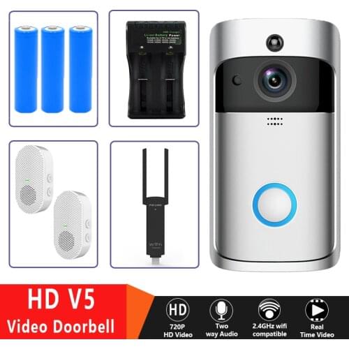 WIFI Doorbell Smart IP Video Intercom Video Door Phone Door Bell Camera For Apartments IR Alarm Wireless Security Camera