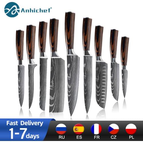 Anhichef Japanese Knife Sets