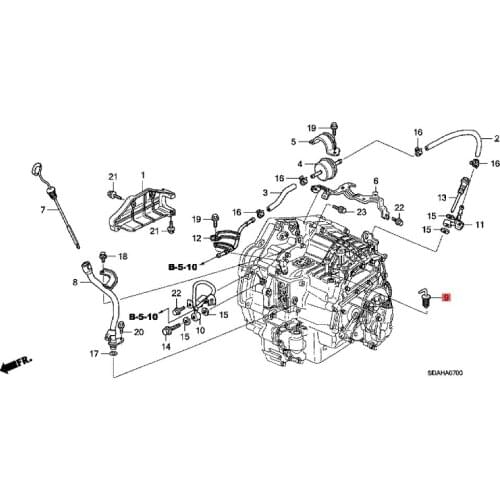 Automobile gearbox oil cap Hon daA CCO RD-2013 gearbox cooling filter filter oil pipe hose Fuel tank cap filter controller