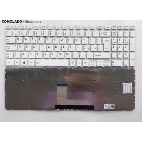IT Italian keyboard for Toshiba Satellite L50-B L50D-B L50T-B Without Frame keyboard IT Layout