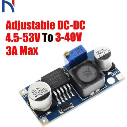 LM2596 HV LM2596HVS LM2596HV DC-DC Adjustable Step Down Buck Converter Power Module 4.5-50V To 3-35V DC to DC