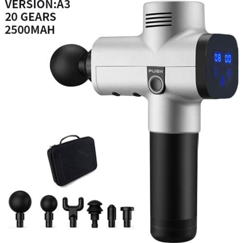 A2 A3 Massager Muscle Relaxation Deep Tissue Massage Gun Therapy Vibrator Fascia Gun Shaping Pain Relief Back Foot Massager