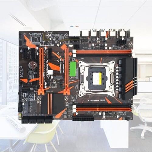 LX0B X99 2011-V3Pin DDR3 Desktop Computer Mainboard Gaming Motherboard for E5 2678V3 2696V3 2629V3 2649V3 2668V3 2676V3 CPU