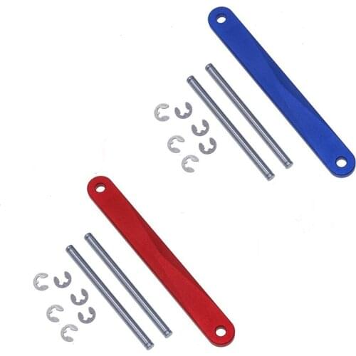 Upgrade Accessories Aluminum Tie Bar 6 E-clips 2 Suspension Hinge Pins 1 Aluminum Tie Clip for Traxxas Slash 2WD Stampede Bandit
