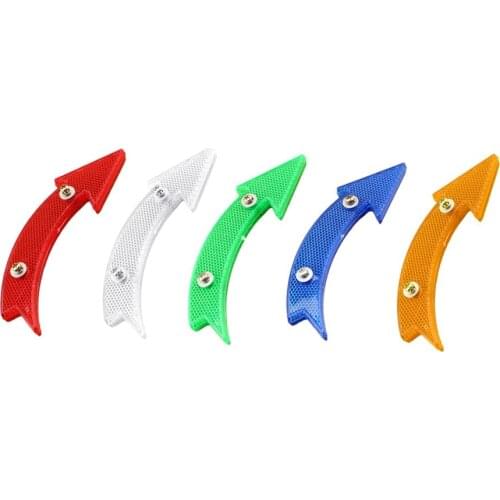 MTB Road Bike Spokes Reflective Sheet Bicycle Reflector Cycling Arrow Shape Safe Warning Accessories