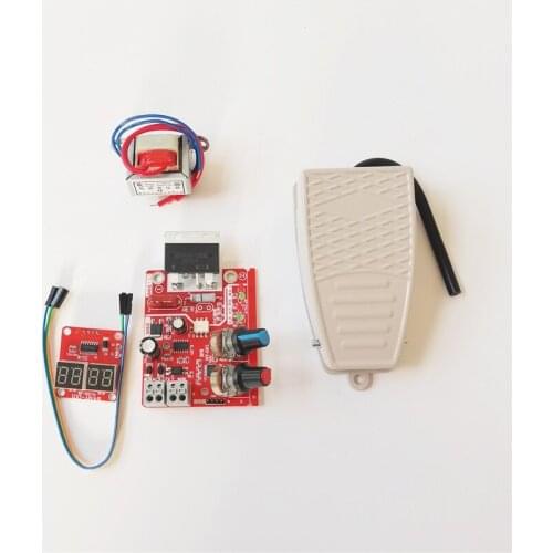 100A Spot Welding Machine Control Board Spot Welding time And Current Controller Timing Current With Digital Display