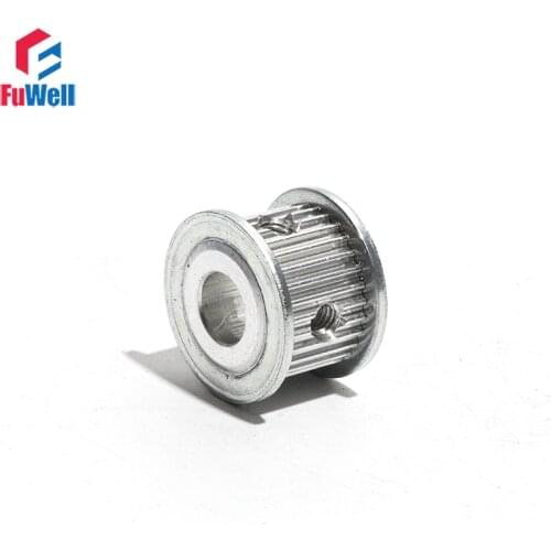 S2M-24T Timing Belt Pulley 7mm/11mm Belt Width S2M 24Teeth Transmission Pulley 4/5/6/8mm Bore Aluminum Alloy Synchronous Pulley