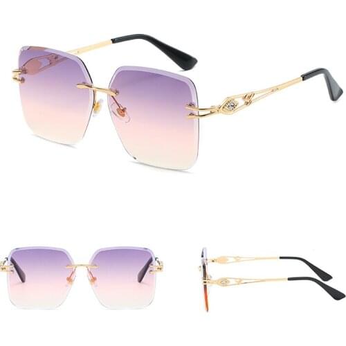 2020 Classic Square Sunglasses Women Brand Designer Vintage Gradient Shades Sunglasses UV400 Oculos Feminino Lentes