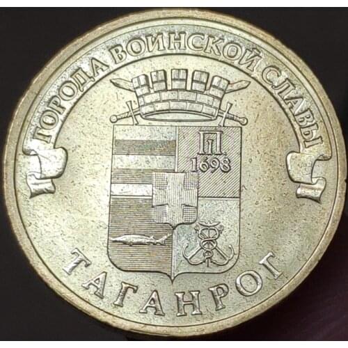 22MM Taganrog Russian ,100% Real Genuine Comemorative Coin,Original Collection