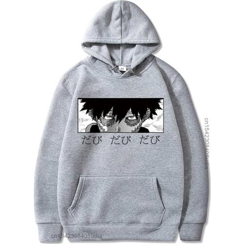 My Hero Academia Hoodies Anime Dabi Long Sleeves Casual Men Sweatshirt Hoodies Tracksuits Hoodie Tops