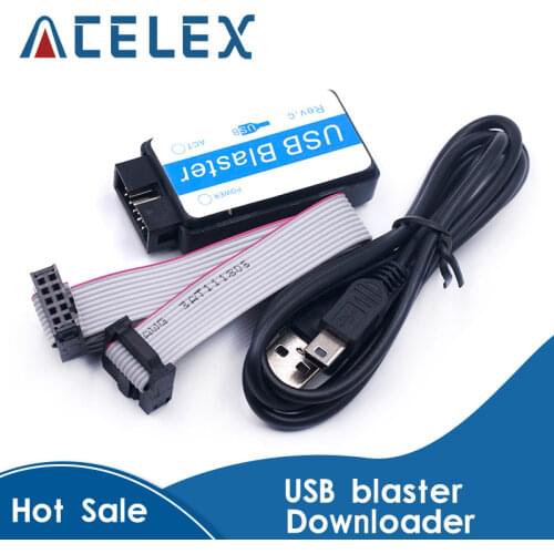 USB Blaster Mini USB Cable 10-Pin JTAG Connection Cable for CPLD FPGA NIOS JTAG Programmer Support All ATLERA Device