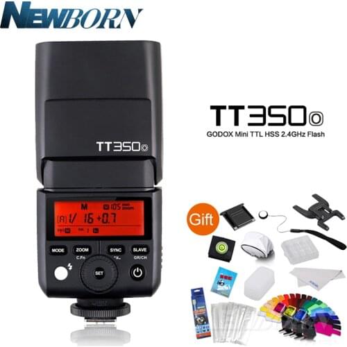 Godox Flash Speedlite TT350O Camera Flash TTL HSS GN36 for Olympus/Panasonic Mirrorless DSLR Camera E-M10II/E-M5II/E-M1/E-PL8