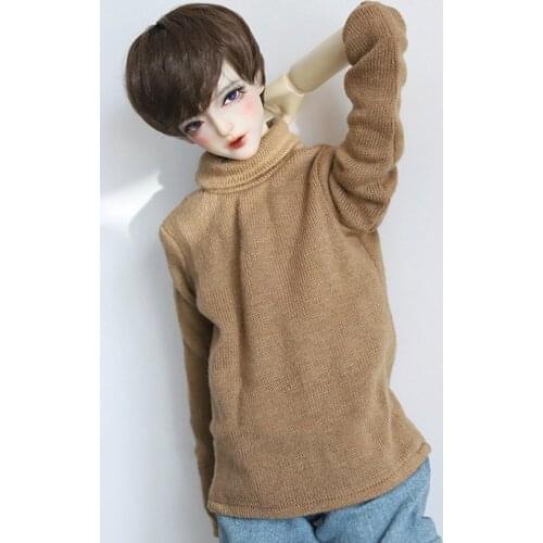 1/4 1/3 Scale BJD Clothes Casual Turtleneck Sweater Top For BJD/SD MSD SD13 SD17 SSDF Strong Uncle Doll Accessories C0939