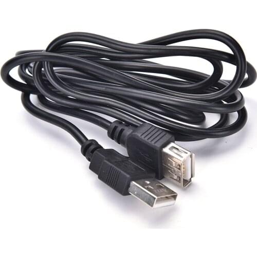 1m/1.5m HP Printer Scanner Extension Wire Cord USB 2.0 A Male Plug to A Female Adapter Data Cable for Epson Canon Sharp