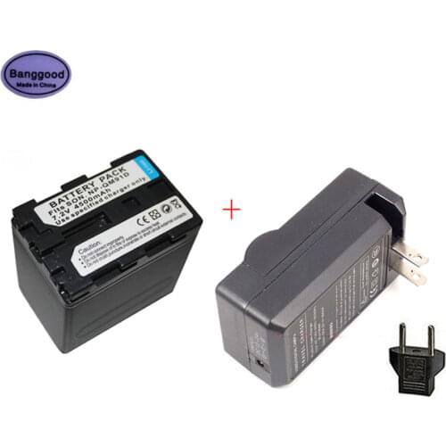 Lot 2PCS 7.2V 4500mAh NP-QM91D NPQM91D Camera Camcorder Battery For Sony CCD-TRV106K DCR-TRV33 DCR-TRV230 DCR-TRV19 DCR-TRV140