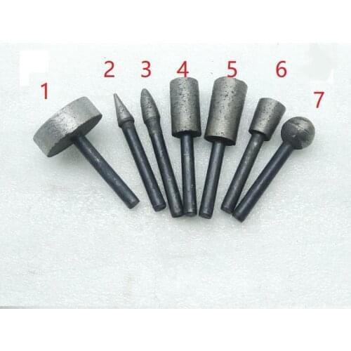 More Diamond sintered carving and grinding head Cutting Wheel for Stone, 6mm Shank Carving Grinding
