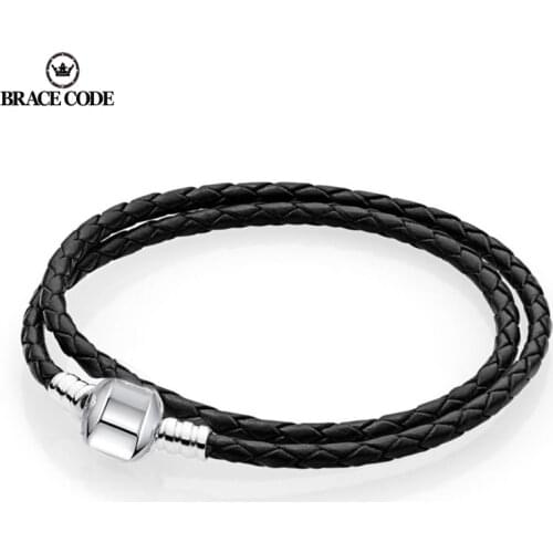 BRACE CODE Black Bracelets