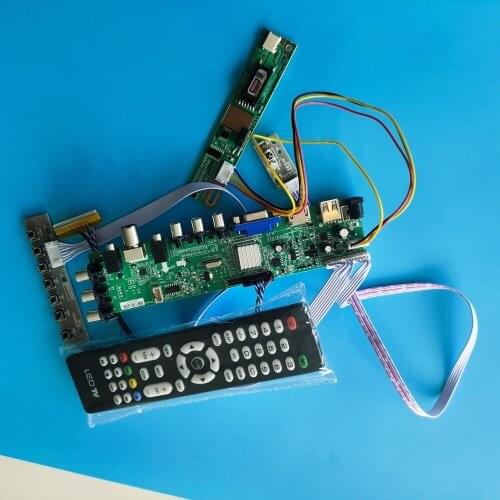 Kit for N150X3-L01/N150X3-L03 Screen monitor 1 CCFL 30pin Digital USB 1024X768 LCD Panel DVB-T2 TV Controller board AV HDMI VGA