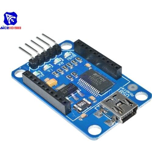 Diymore FT232RL FT232 BTBee Bluetooth Bee Mini USB to Serial IO Port Xbee Interface Adapter Module for Arduino