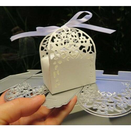 Candy Gift Box Metal Cutting Dies Scrapbooking Embossing Paper Crafts Making DIY