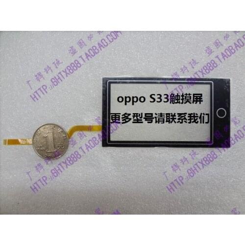 2pcs/lot Oppo 33 external board OPPOS33 original touch screen black
