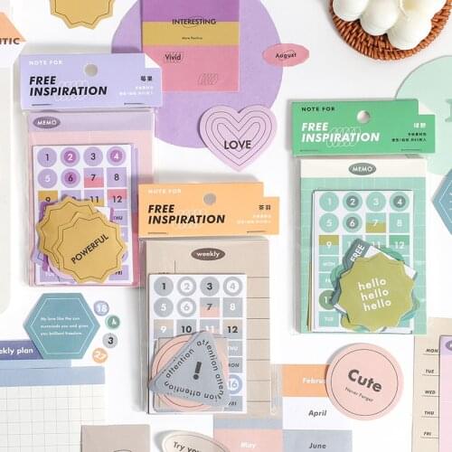 Yisuremia New Arrival Kawaii Decorative Stickers Material Sets Scrapbooking Crafts Journal Planner Label DIY School Stationery