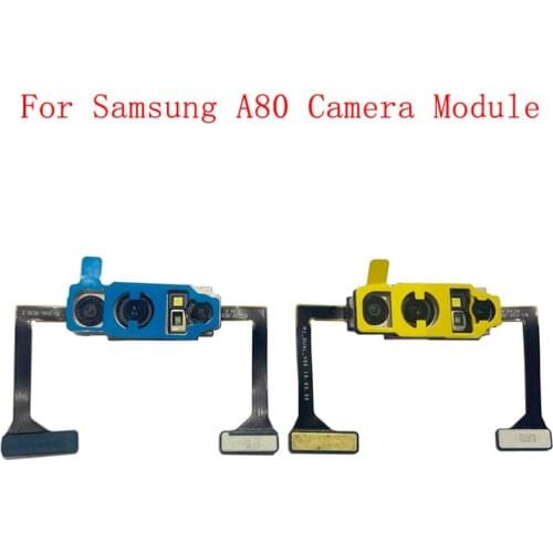 Back Rear Front Camera Flex Cable For Samsung A80 A805F A90 Main Big Small Camera Module Repair Replacement Parts