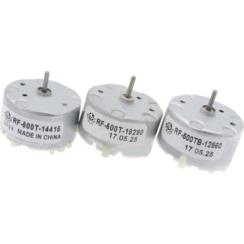 1PCS RF-500TB Micro DC Motor RF-500TB-14415 RF-500TB-12560 RF-500TB-18280